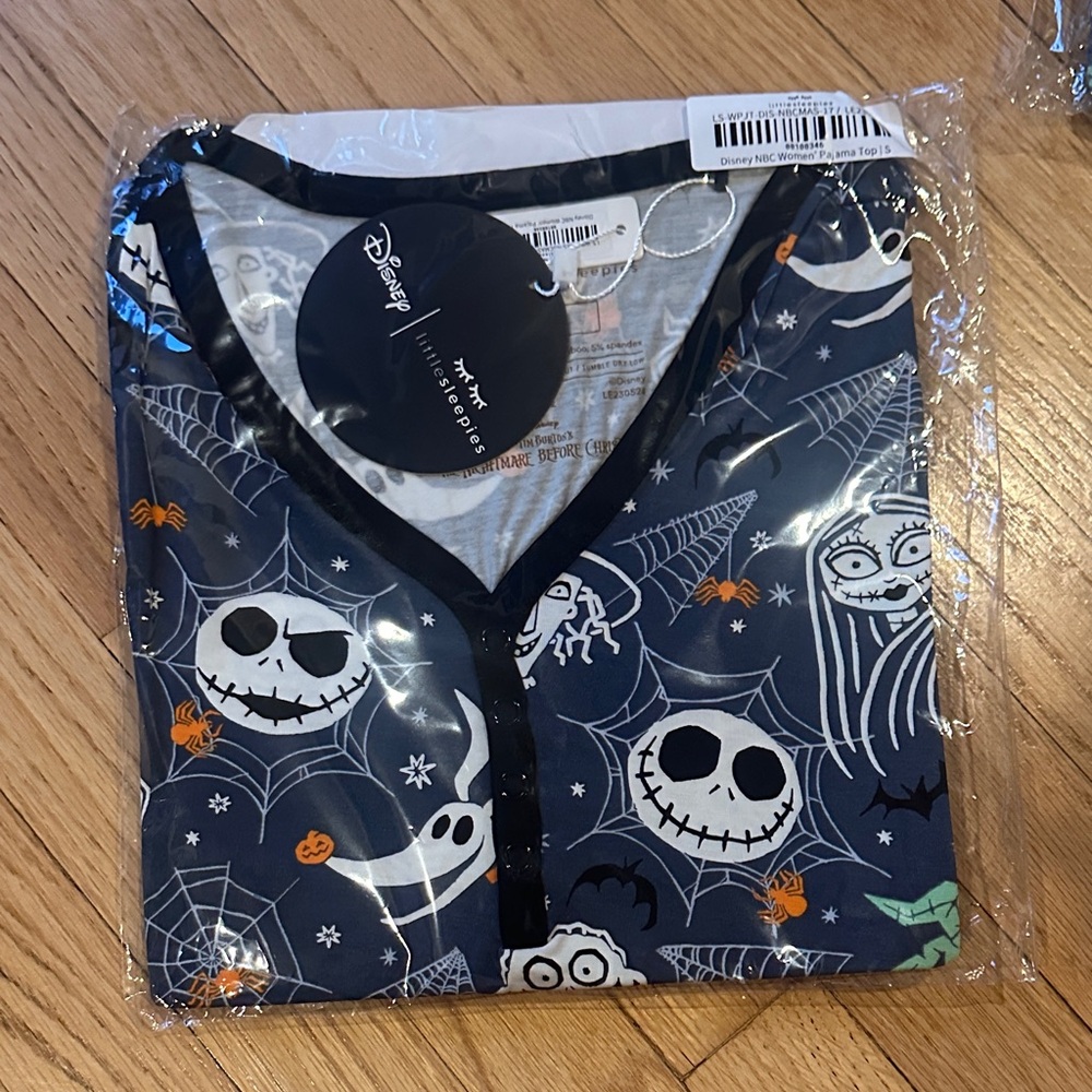 Little Sleepies Nightmare Before Christmas Disney Pajama Top